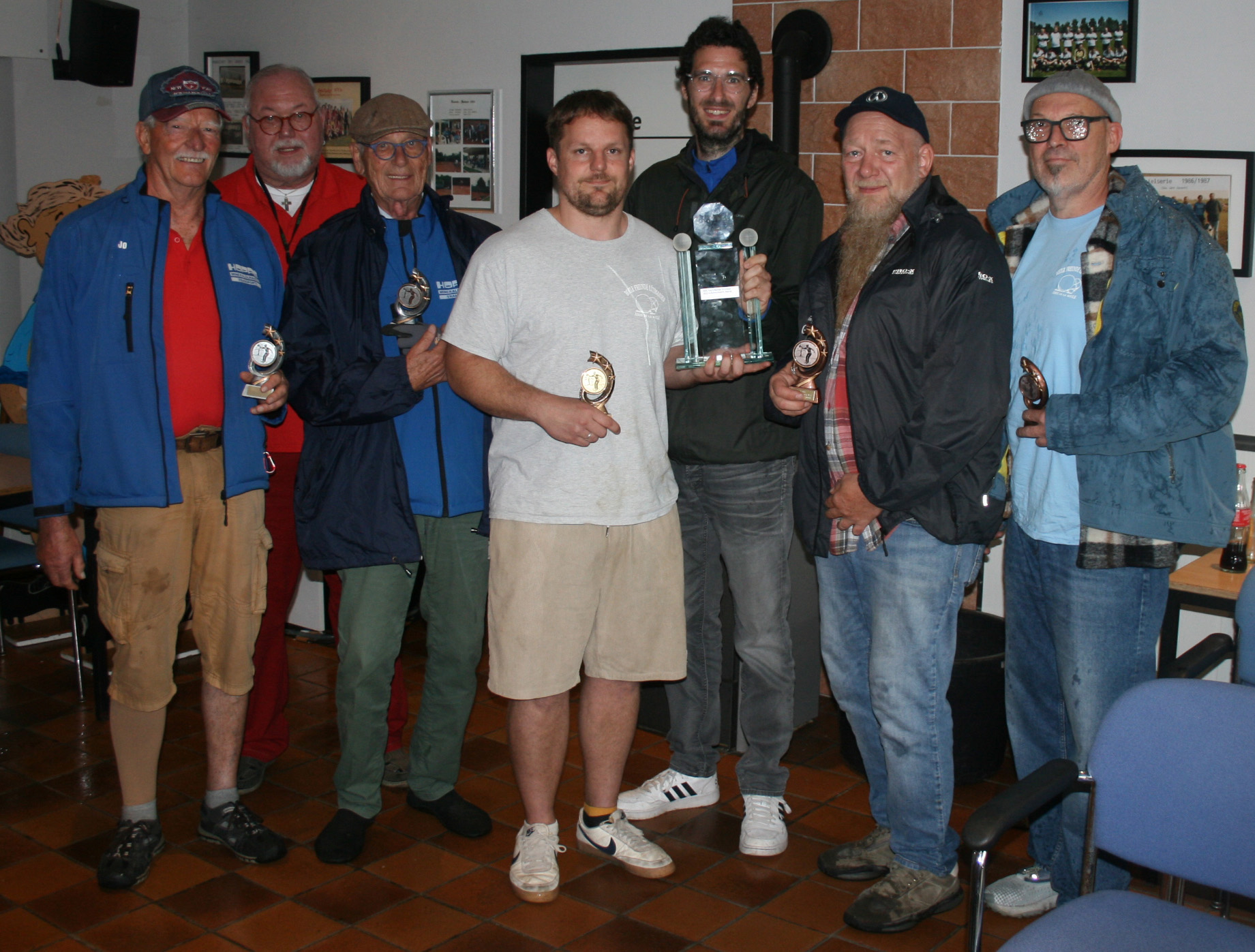 Die Sieger des Frühjahrs-Bouleturniers in Borgentreich-Körbecke